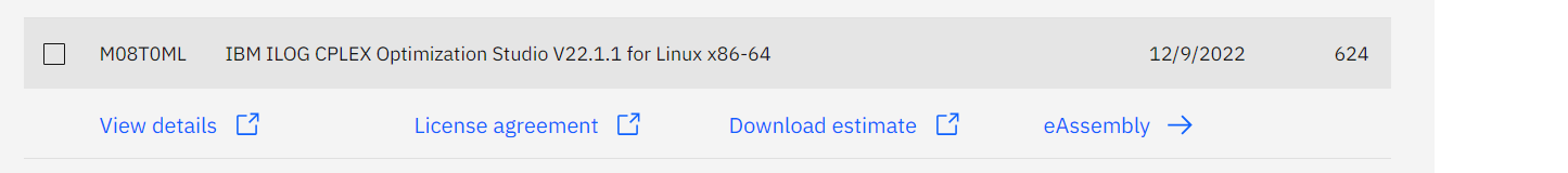 CPLEX Linux download